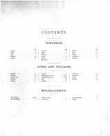 Table of Contents, Buchanan County 1886